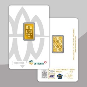 3gram Emas ANTAM Logam Mulia Certicard - 3 gr