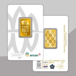 5gram Emas ANTAM Logam Mulia Certicard - 5 gr