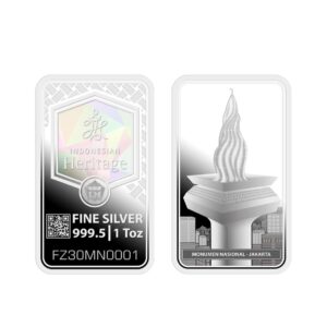 Perak Indonesian Heritage Monas - 1 Toz