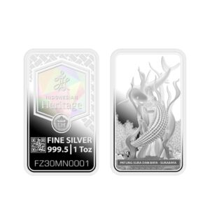 Perak Pusaka Indonesia Tugu Surabaya - 1 Toz