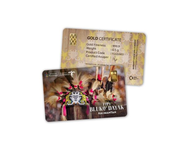 Topi Bluko' Dayak Warisan Indonesia - 0,5 Gram