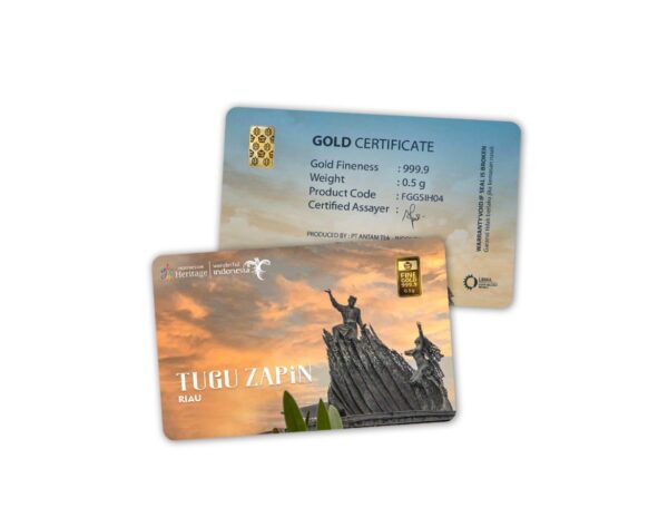 Tugu Zapin Warisan Indonesia - 0,5 Gram